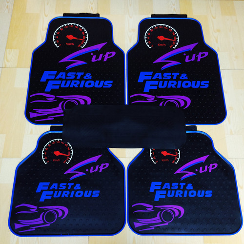 Car Floor Mat Universal Four Seasons Latex Non-slip Waterproof Anti-freezing Easy to Clean 5-Pack
