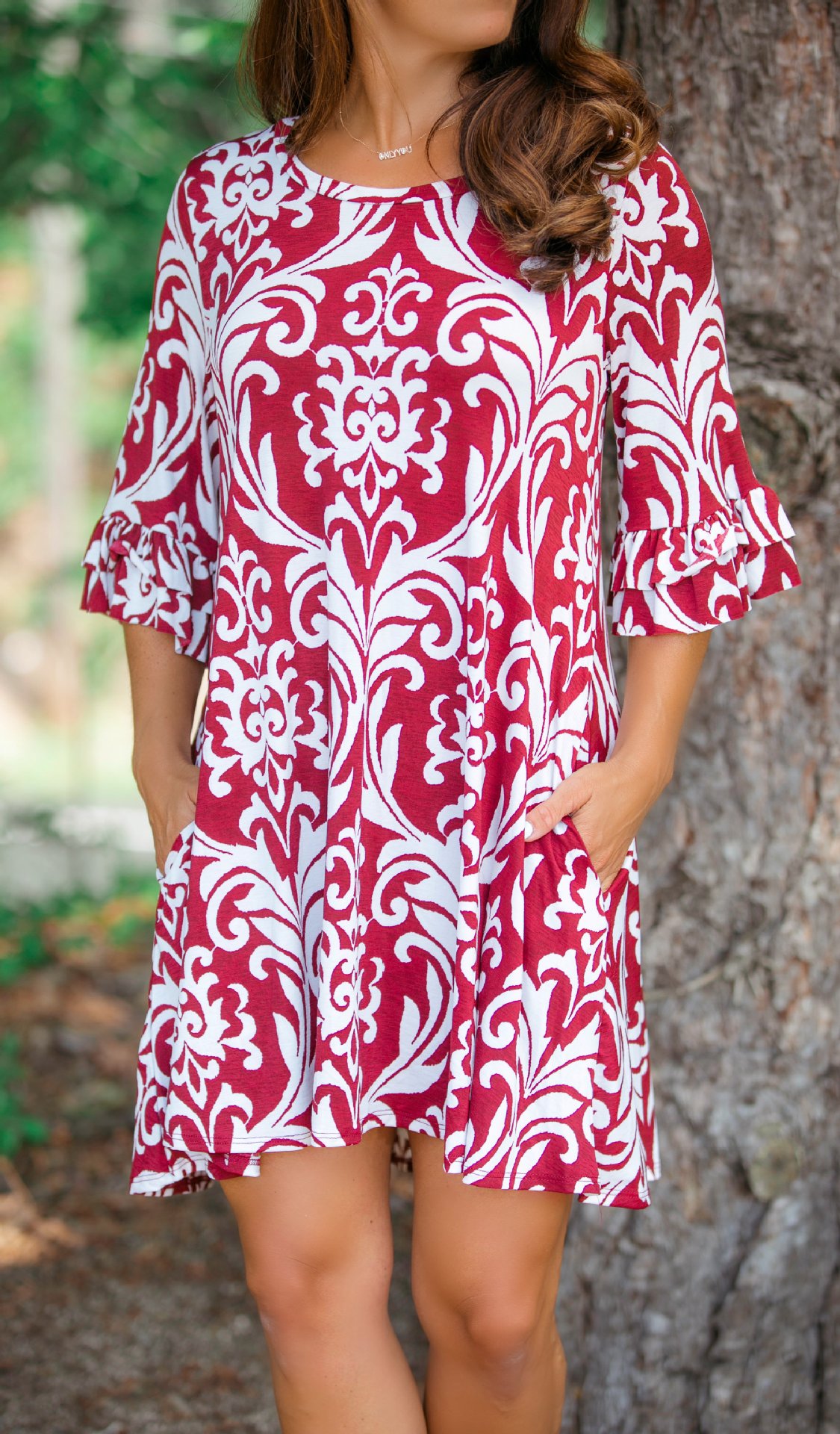 Womens Irregular Hem Floral Print Dress Short Sleeve Milk Silk Fabric Soft Touch Casual Wear Wholesale Available
