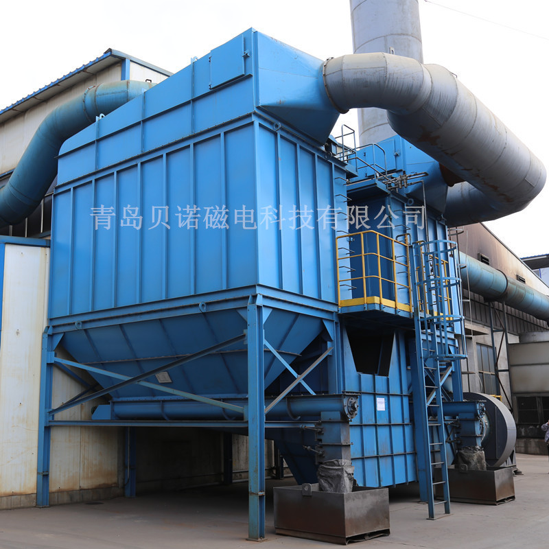 电炉除尘设备在线清灰除尘系统气箱脉冲除尘器布袋式中频炉除尘器
