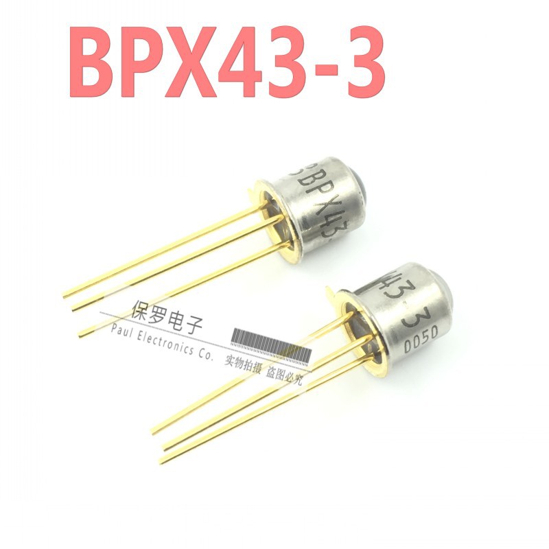 光学传感器 光电晶体管 BPX43-3 DIP-3直插 全新进口原装
