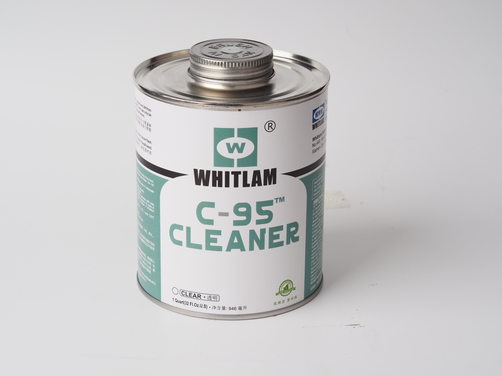 威特安胶水C95清洁剂 工业管道用 管道清洗剂473ML