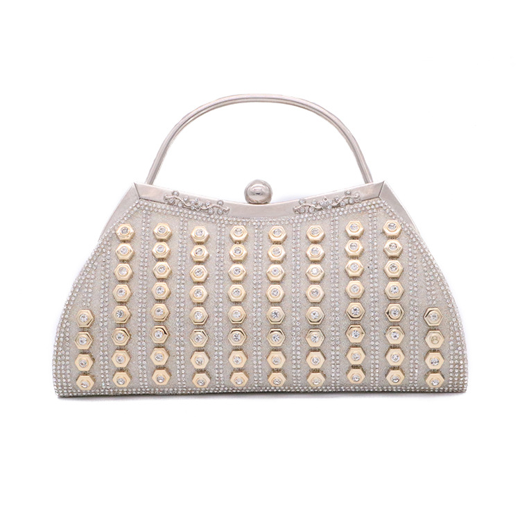 厂家定制 新品时尚晚宴包镶钻宴会包手提晚装包女包|ms