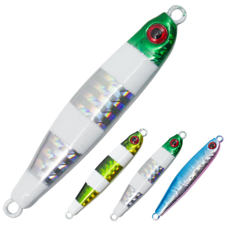Bei Zhengshi shore toss leap -board lead fish 25g7cm hard bait with…