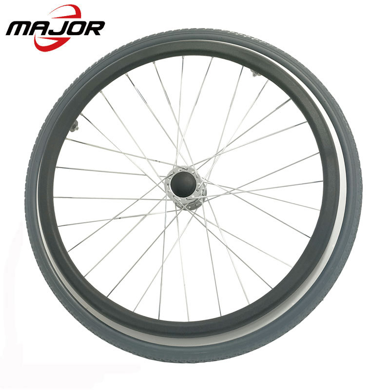 轮椅轮子 20X1 3/8 适用于轮椅上的轮子，聚氨酯轮子，20寸轮子