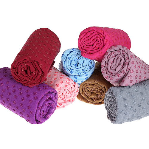 183*63cm yoga mat towel, printed yoga towel, fitness yoga blanket, yoga mat towel
