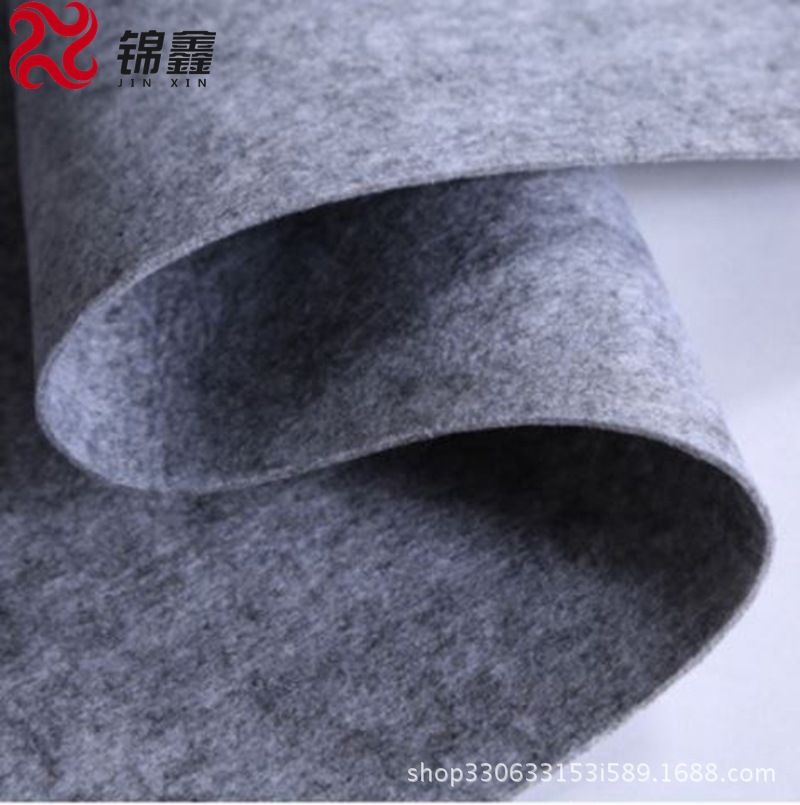 厂家條纶无纺布毛毡布圣诞布绣花布DIY不织布戟绒布纺粘无纺布