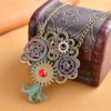 Retro accessory, metal necklace with gears, European style, punk style, Aliexpress, ebay