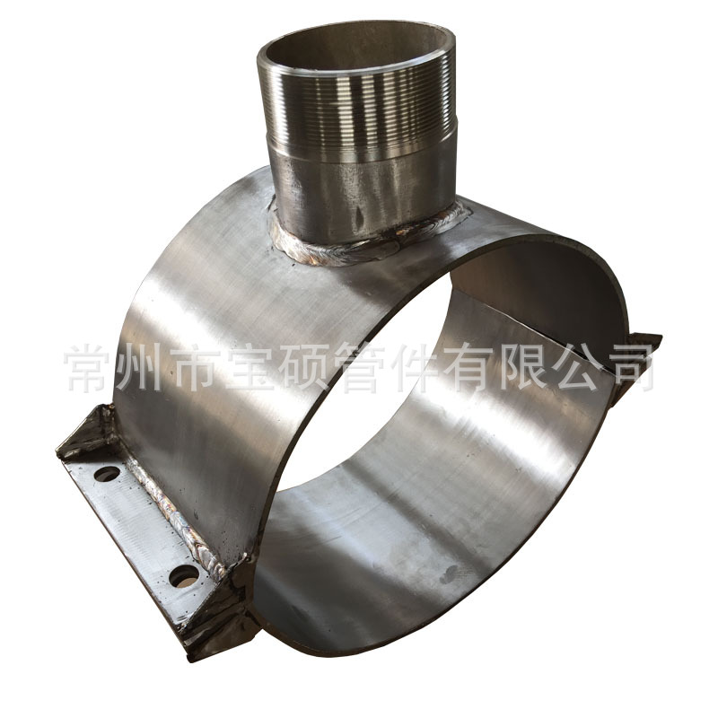 外螺紋不銹鋼三通管卡