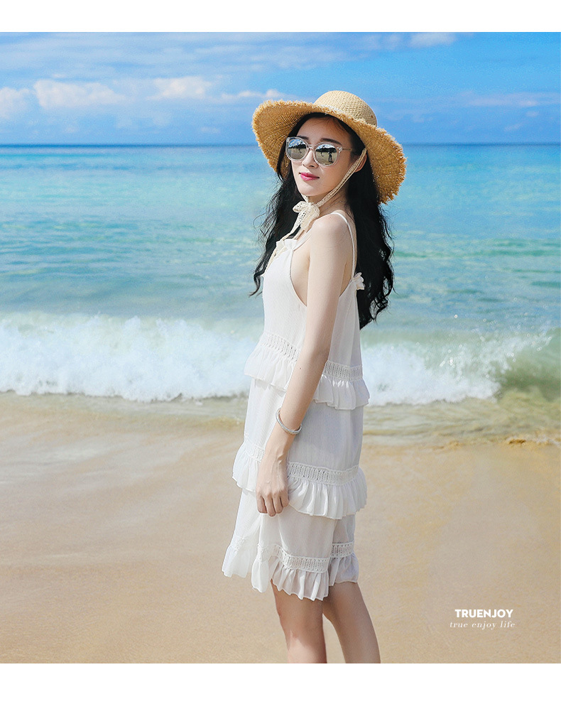 Women's Vacation Solid Color Big Eaves Straw Hat display picture 2