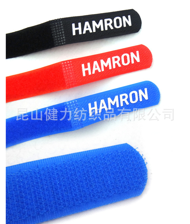 厂家直双面尼龙搭扣%黑色双面尼龙搭扣魔术搭扣小钩双面尼龙搭扣