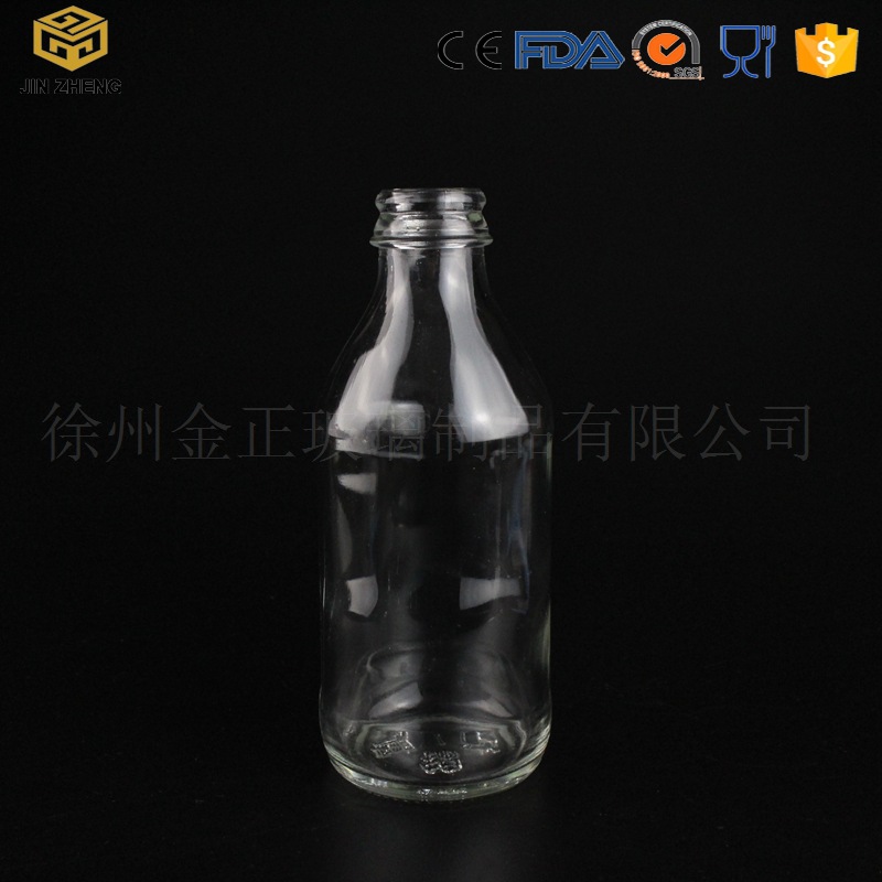厂家批发  200ml 透明香油瓶 环保无铅调料瓶 来样定制Logo