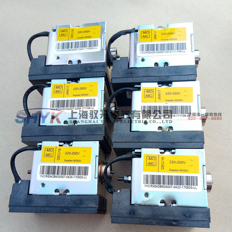 MO-MC线圈 ABB分合闸线圈220~250V JAN/17 ABB断路器分合闸线圈