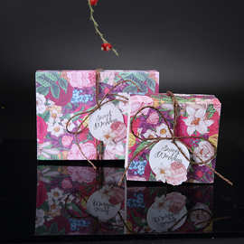 结婚创意喜糖盒复古纸盒牛皮纸糖盒手工皂礼物盒欧式婚礼婚庆用品