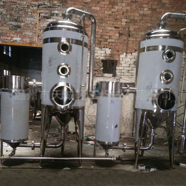 双效循环蒸发浓缩器 不锈钢真空浓缩器 双效节能浓缩器
