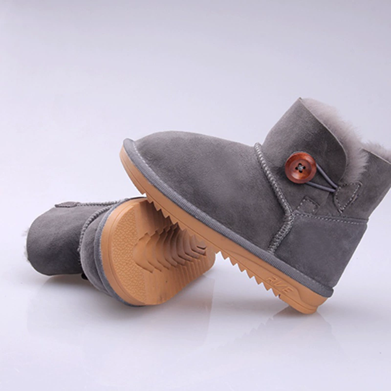 Keep warm children's winter boots for boys, mid-length