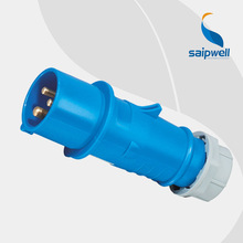 賽普直銷16A 3孔工業插頭 3P插頭 SP-248塑料殼防水插頭 IP44