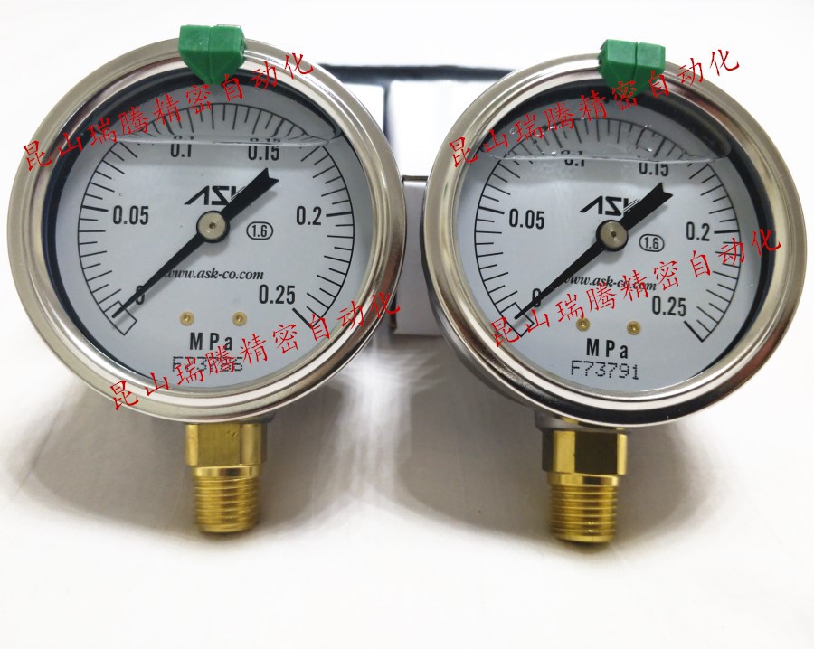 SAGT-PT1/4-60x0.25MPa日本ASK压力表