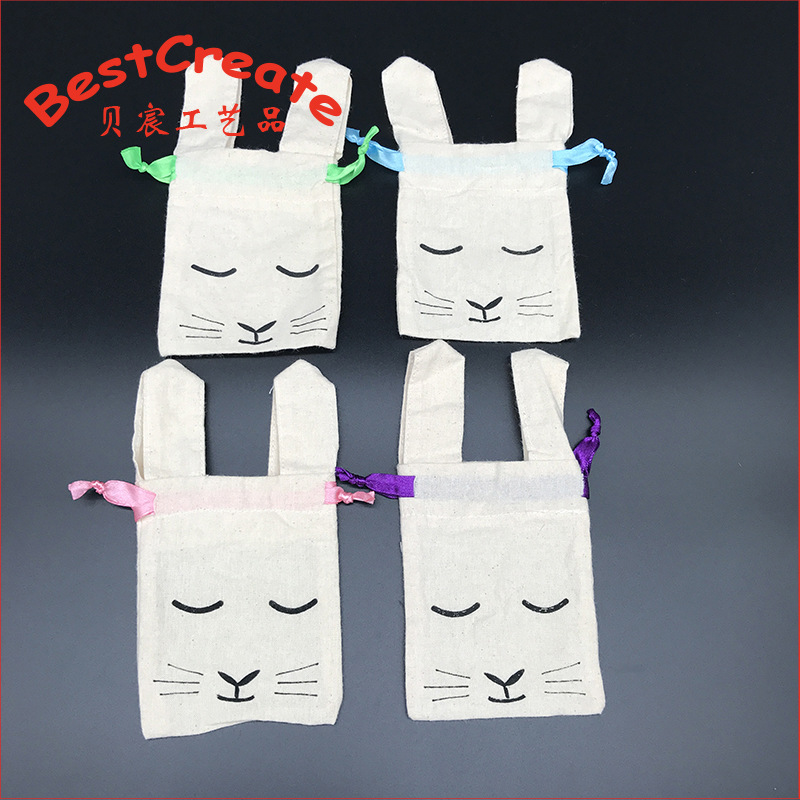 cotton rabbit 11x9+6cm (6)