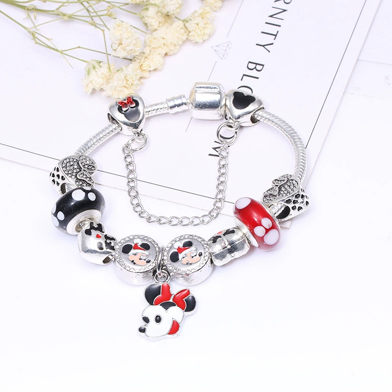 Cartoon bracelet, metal accessory