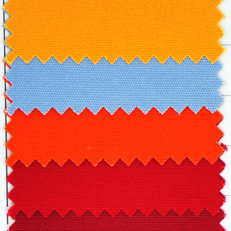 工厂颜色现货  加厚涤棉厚珠帆 21+21*10 72*40 255克 工装面料