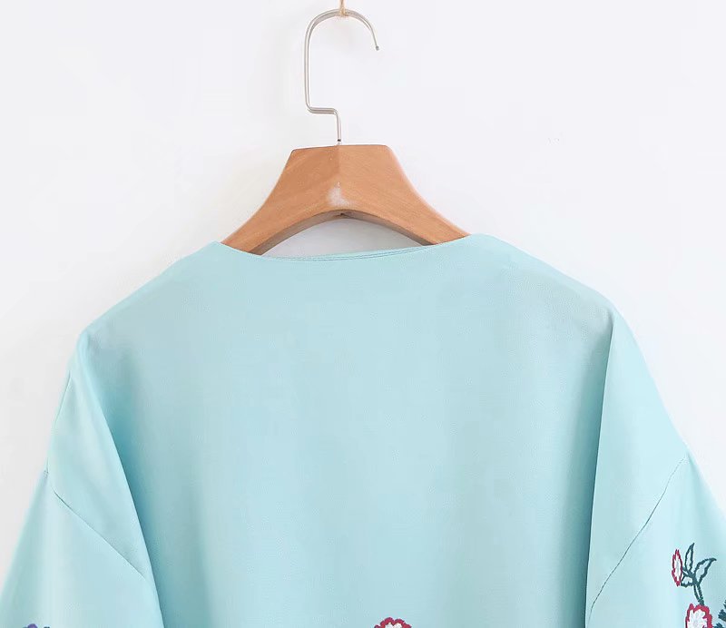 Chiffon Fashioncoat(Picture color -L) NHAM4422-Picture-color-L
