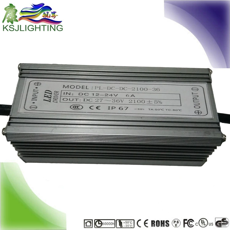 Через два года, CE 70W DC12-24V 10 нитей 7 и Hengliu Power LED драйвер