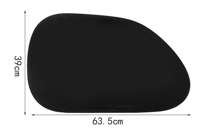 Car Sunshade Car Electrostatic Film Window Side Shield Folding Sunlight Summer Supplies Sunscreen Heat Insulation Sun Shield