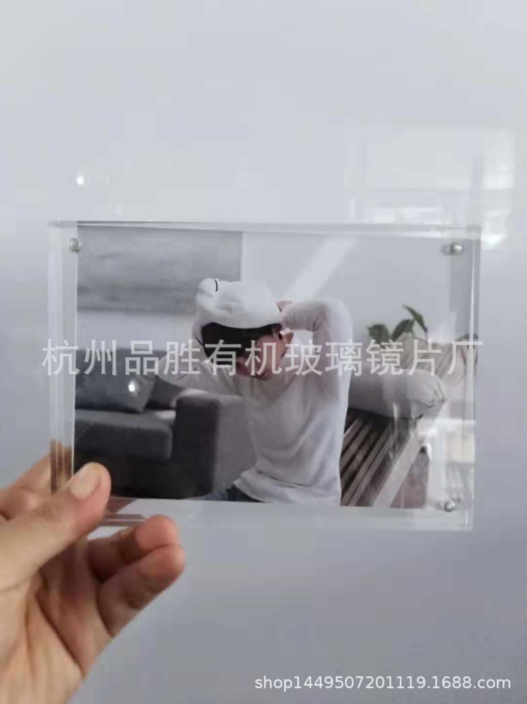 .定制厂家批发高透明亚克力板MS板PS板有机玻璃加工激光广告板材