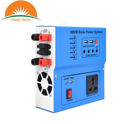 500W 厂家直销带15A内置控制器修正波逆控一体机 太阳能逆变器