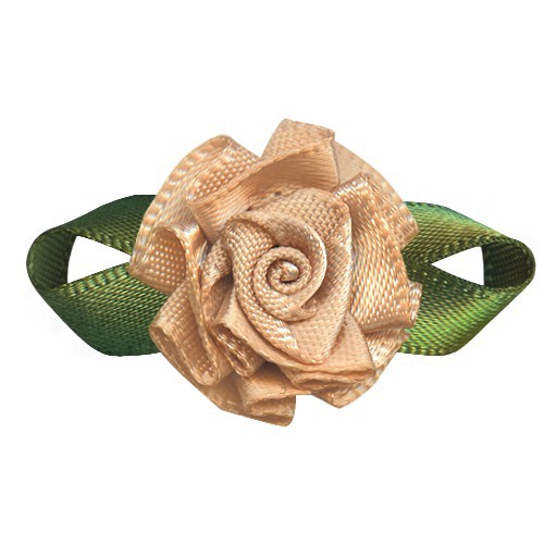 Yao Ming decoración de flores DIY hecho a mano de ocho caracteres hoja 2 puntos Konka Xin ropa interior Decoración Accesorios embalaje cinta pequeña flor