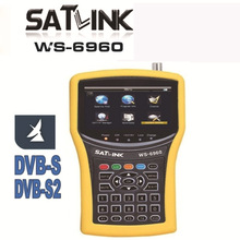 SATLINK WS-6960 DVB-S2 Finder Meter 寻星仪 调星仪高清播放器