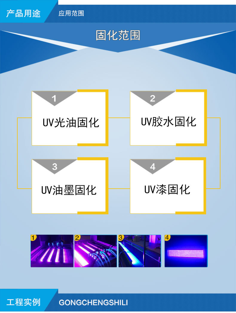 定制固化机_uvled间隙机设备厂家大功率快速光照两年质保