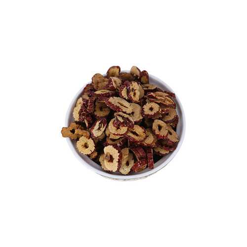 Factory Wholesale Medium-sized Jujube Rings for Tea, Stew, Congee Ingredients Low-Temperature Baked Xinjiang Jujube Slices Red Dates