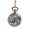 Commemorative big pocket watch, children's necklace suitable for men and women for elderly, Chinese horoscope