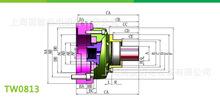 数控车床液压弹性胀套TW0813