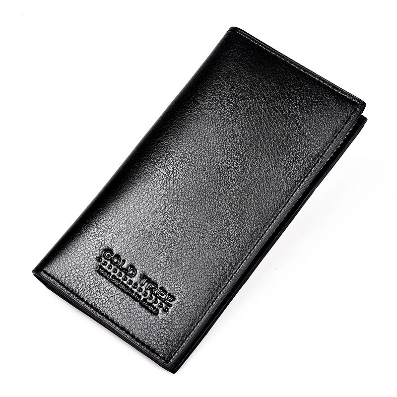 2018 The new wallet Men Long Wallet Wallet for men Polyester fiber PU Leather Wristlet Multi card bag