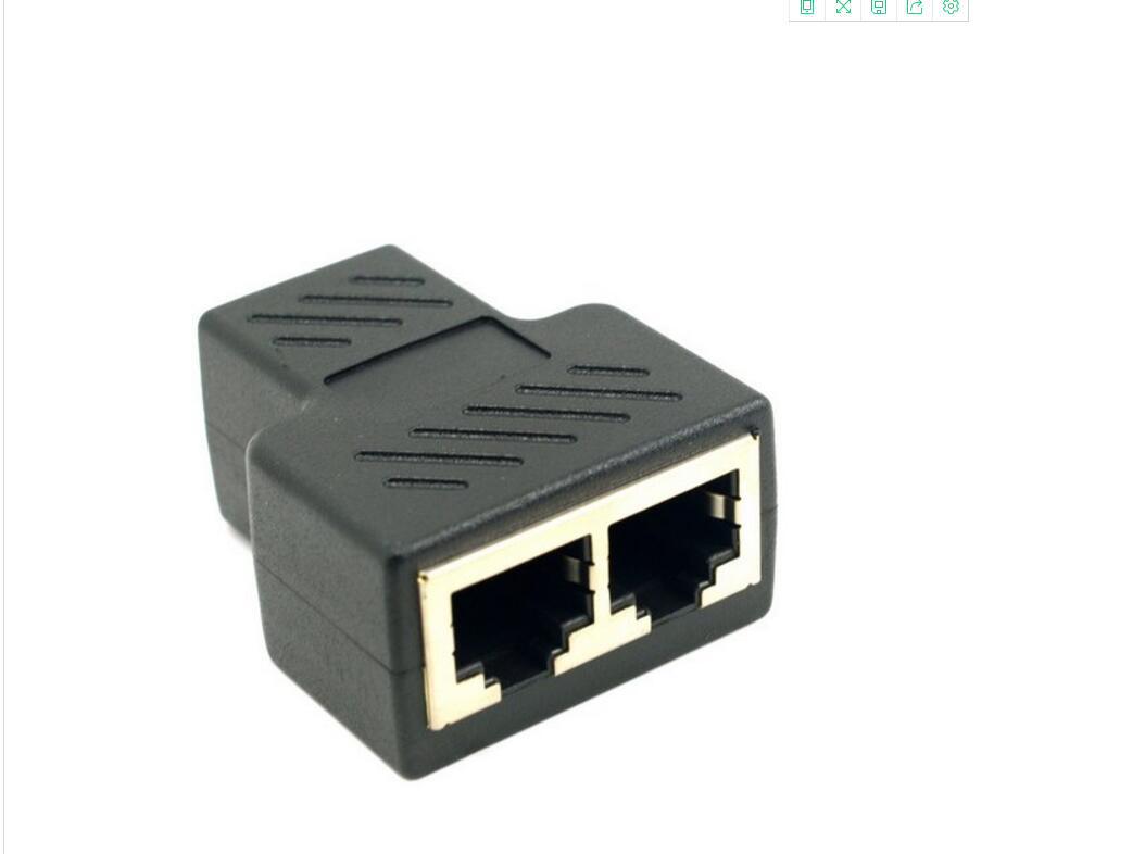 2pc Rj23 rj45一分二转接头_rj45一分二转接头 rj45网络 8p8c三通网线 - 阿里巴巴