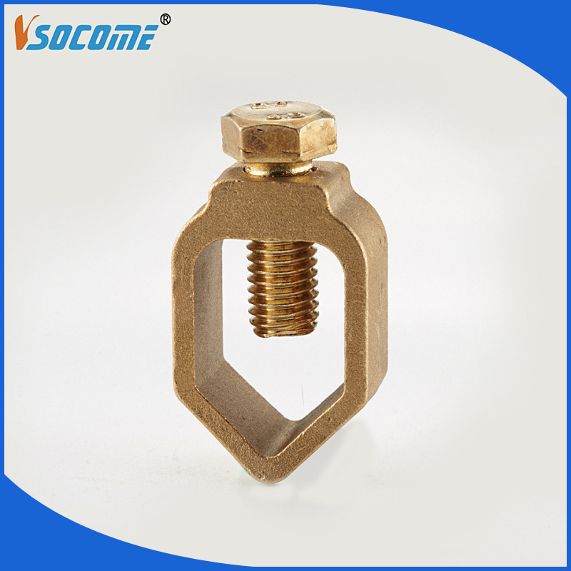 20#接地棒夹/防雷接地配件/防雷电设备/普通避雷针/黄铜夹子