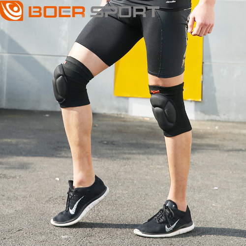 Bol sports knee pads goalkeeper kneeling dance rock climbing breathable anti-slip anti-collision anti-fall thickened sponge knee pads