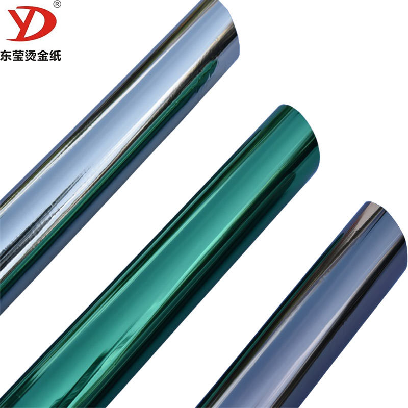 工厂直销耐高温耐水洗服装烫金纸牛仔布料色泽艳丽亮度高热烫