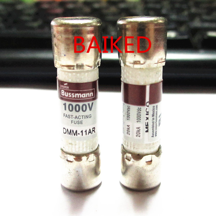 万用表Bussmann 1000V FAST-ACTING FUSE 1KV DMM-11AR 11A保险丝