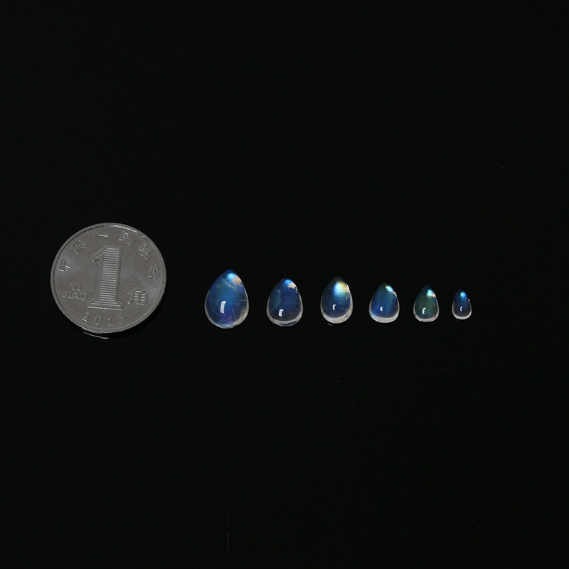 月光石裸石定制天然宝石月光石尺寸订制个尺寸皆可定制