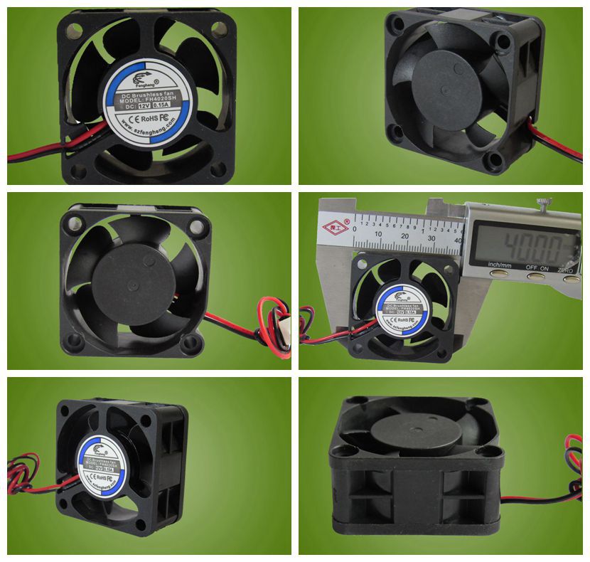 厂家直供 舞台灯光 4020静音风扇 40*40*20大风量风扇