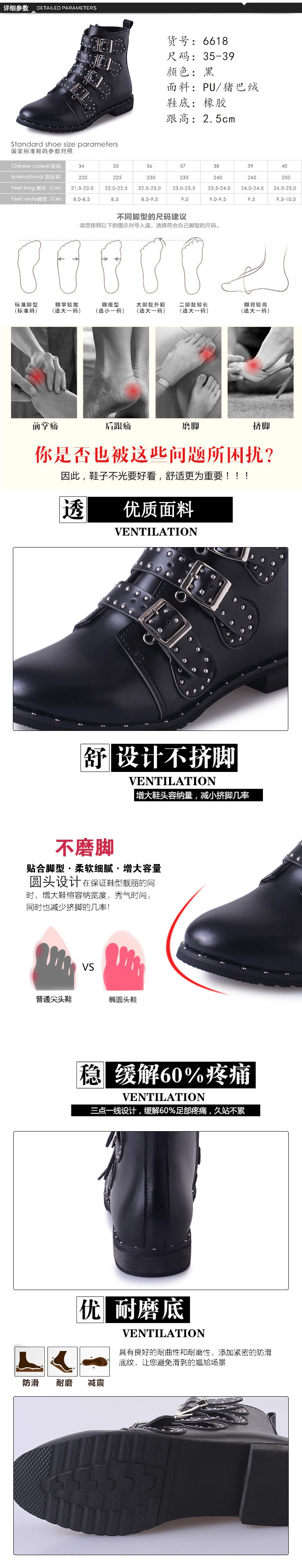 Bottes femme en PU artificiel - Ref 3355450 Image 8