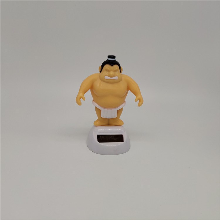 大力士摇摆件太阳能公仔摇摆日本相扑手汽车内饰摆件车饰便宜详情7