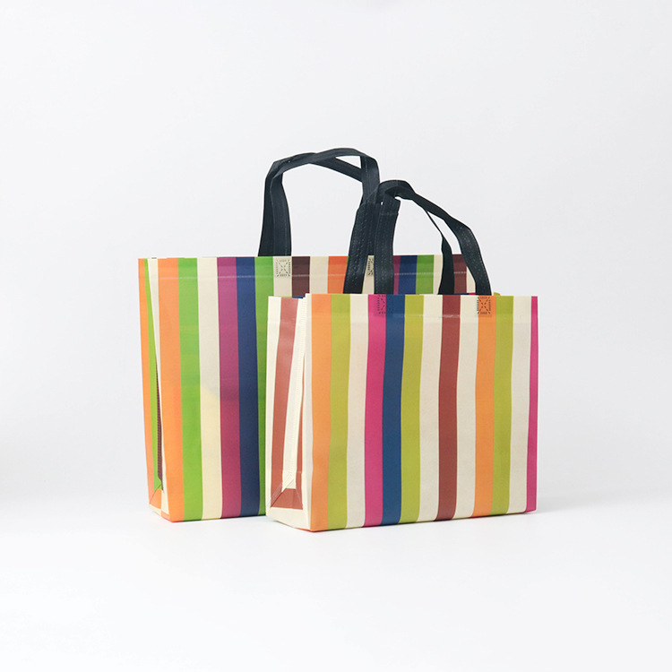 Handicular non -woven color bag printing word creative color…