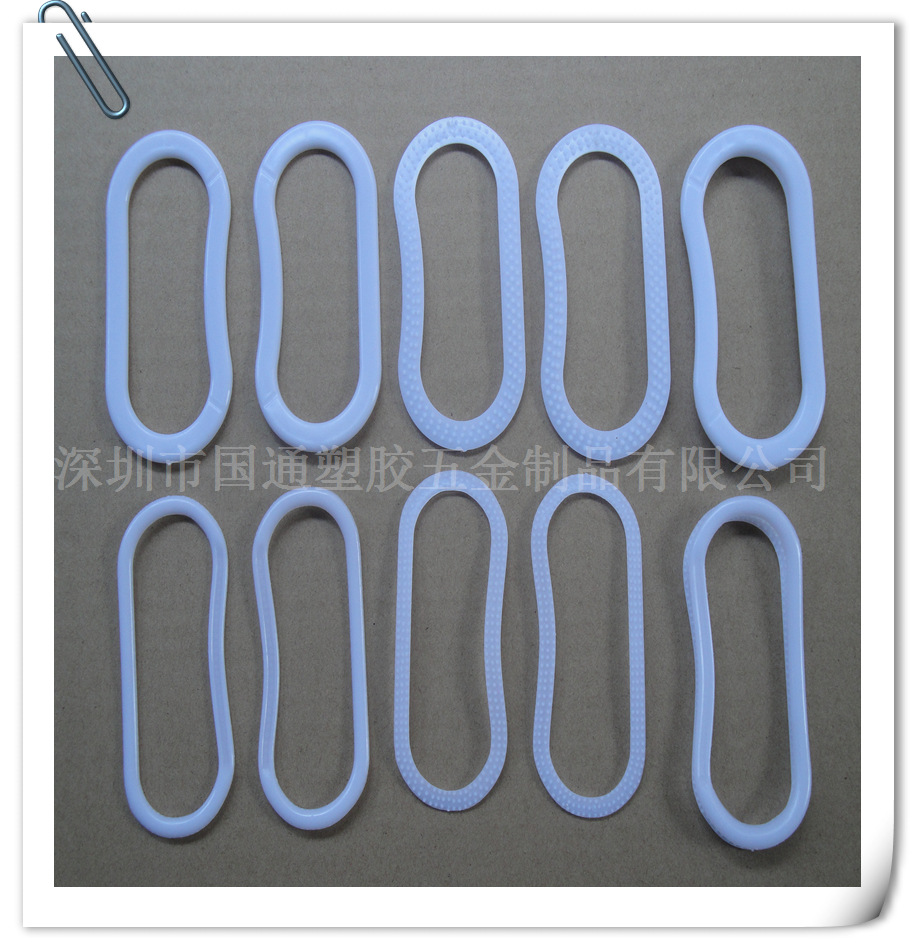 工厂批发无纺布提手包装塑料提手胶袋热压拎手塑料袋手把