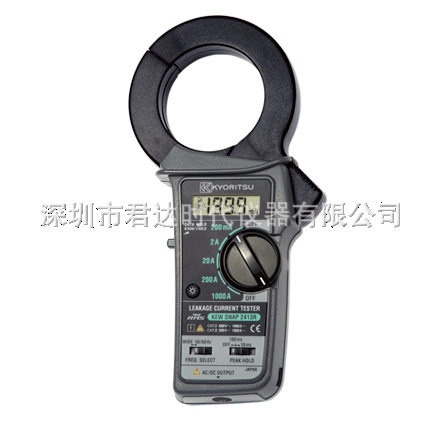 克列茨 MODEL 2413F 泄漏电流钳形表共立Kyoritsu泄漏钳型表