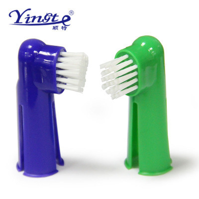 Pet toothpaste, dog oral care supplies, teeth care tools, dog toothbrush set, 4-piece dog toothpaste set