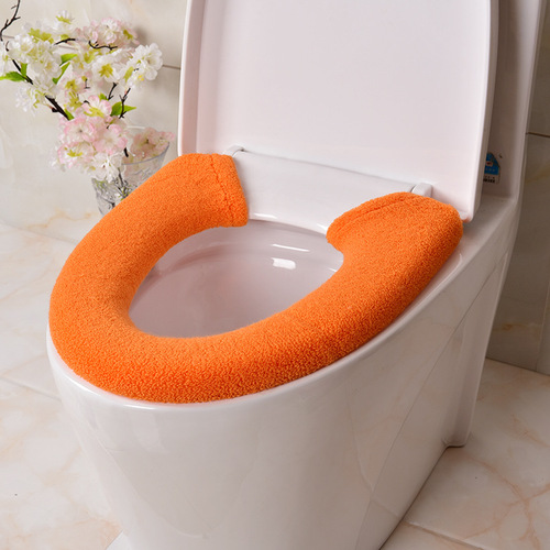 Direct supply button thickened toilet seat cover toilet ring manufacturer wholesale supply multi-color toilet seat cover toilet seat pad